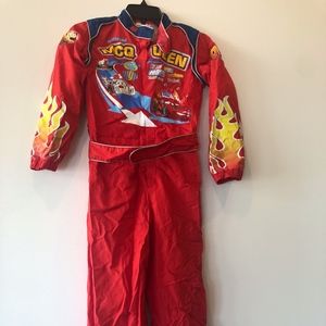 Disney Store Lightning McQueen Costume Cars